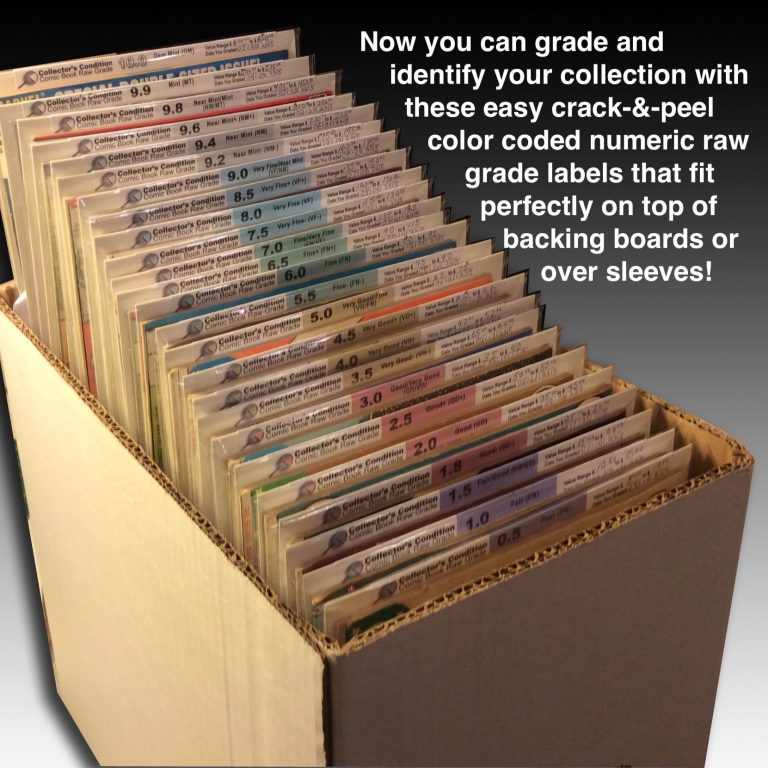 Comic Book Grading Labels Comic Book Grading Labels
